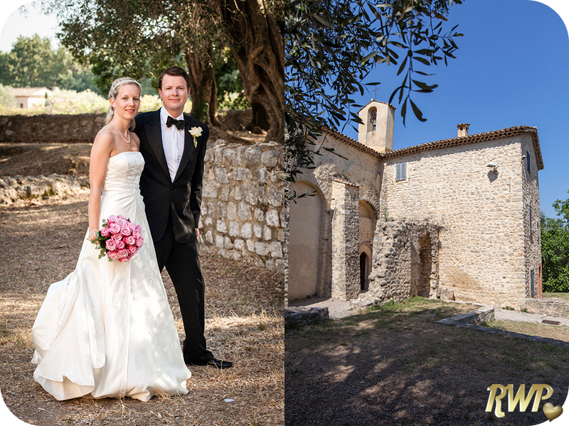 Wedding in Chateauneuf de Grasse